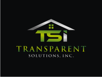 Transparent Solutions, Inc. logo design by bricton