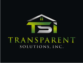 Transparent Solutions, Inc. logo design by bricton