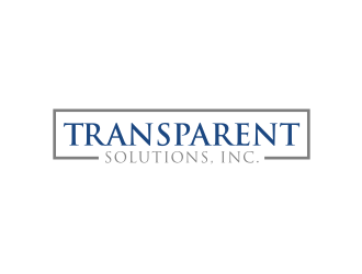 Transparent Solutions, Inc. logo design by aflah