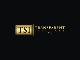 Transparent Solutions, Inc. logo design by amsol