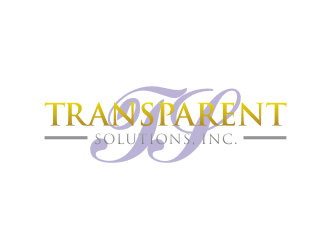 Transparent Solutions, Inc. logo design by aflah