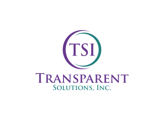 Transparent Solutions, Inc. logo design by RIANW