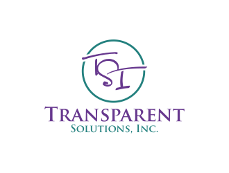 Transparent Solutions, Inc. logo design by RIANW