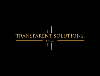 Transparent Solutions, Inc. logo design by menanagan