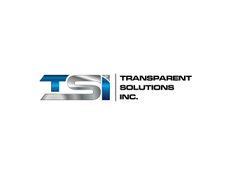 Transparent Solutions, Inc. logo design by haidar