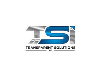Transparent Solutions, Inc. logo design by haidar