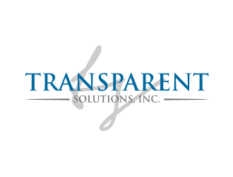 Transparent Solutions, Inc. logo design by rief