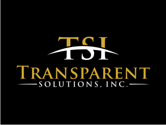 Transparent Solutions, Inc. logo design by puthreeone