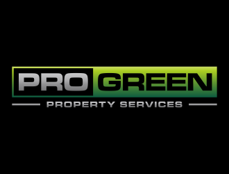 ProGreen Property Services logo design by p0peye