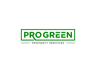 ProGreen Property Services logo design by haidar