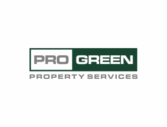 ProGreen Property Services logo design by menanagan
