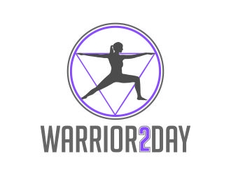 Warrior2Day logo design by aladi