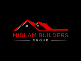 Midlam Builders Group logo design by menanagan