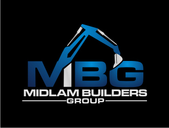 Midlam Builders Group logo design by BintangDesign