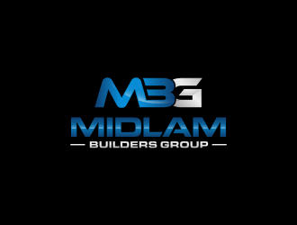 Midlam Builders Group logo design by thegoldensmaug