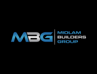 Midlam Builders Group logo design by thegoldensmaug