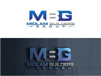Midlam Builders Group logo design by boogiewoogie
