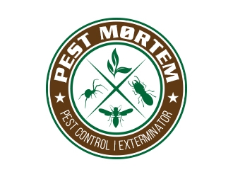Pest Mortem logo design by MarkindDesign