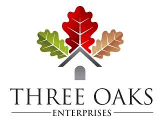 Three Oaks Enterprises logo design by design_brush