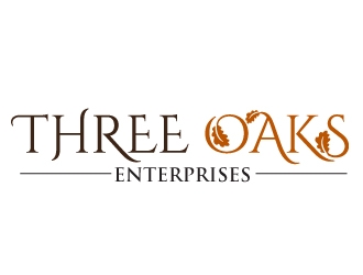 Three Oaks Enterprises logo design by design_brush