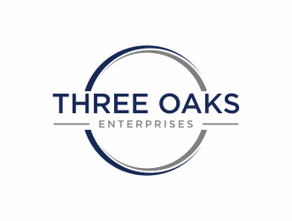 Three Oaks Enterprises logo design by menanagan
