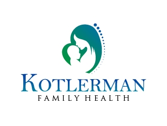 Kotlerman Family Chiropractic logo design by BeezlyDesigns