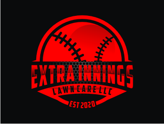 Extra Innings Lawn Care LLC logo design by bricton