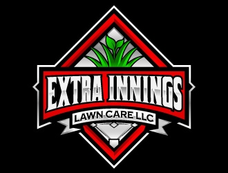 Extra Innings Lawn Care LLC logo design by Suvendu