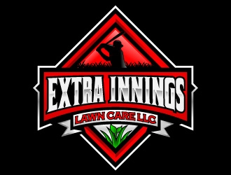 Extra Innings Lawn Care LLC logo design by Suvendu