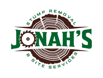 Jonahs Stump Removal & Site Services logo design by daywalker