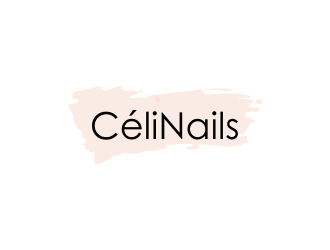 CéliNails logo design by akhi