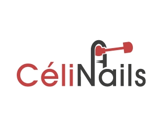 CéliNails logo design by PMG