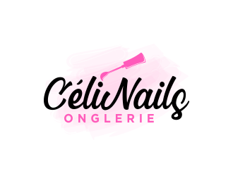 CéliNails logo design by done