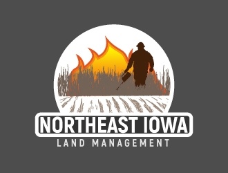 Northeast Iowa Land Management logo design by kasperdz
