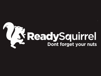 Ready Squirrel  (Tagline: Dont forget your nuts) logo design by YONK