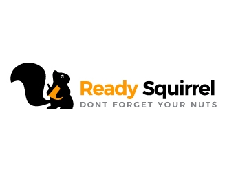 Ready Squirrel  (Tagline: Dont forget your nuts) logo design by J0s3Ph