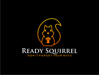 Ready Squirrel  (Tagline: Dont forget your nuts) logo design by sheilavalencia