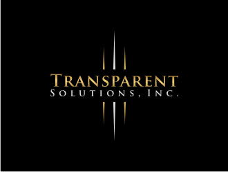 Transparent Solutions, Inc. logo design by asyqh