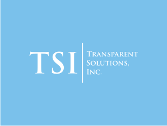 Transparent Solutions, Inc. logo design by asyqh