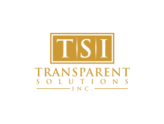 Transparent Solutions, Inc. logo design by amsol