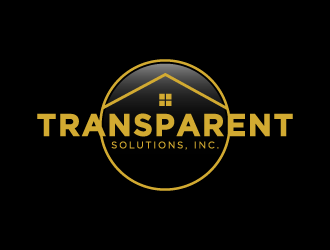 Transparent Solutions, Inc. logo design by denfransko