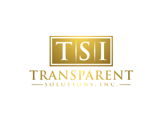 Transparent Solutions, Inc. logo design by amsol
