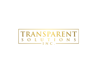Transparent Solutions, Inc. logo design by amsol