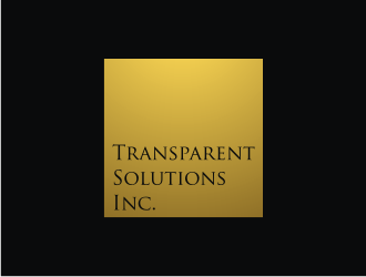 Transparent Solutions, Inc. logo design by amsol