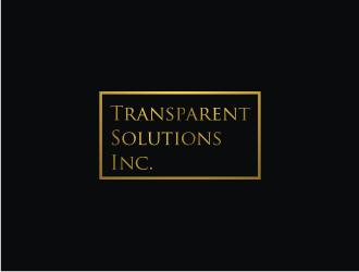 Transparent Solutions, Inc. logo design by amsol