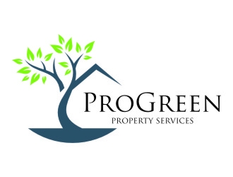 ProGreen Property Services logo design by jetzu