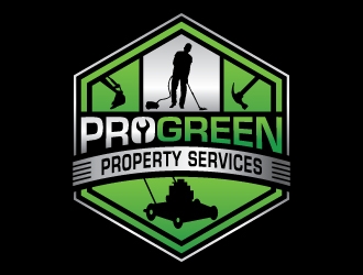 ProGreen Property Services logo design by sanu