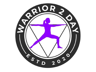 Warrior2Day logo design by DreamLogoDesign