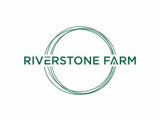 Riverstone Farm logo design by menanagan
