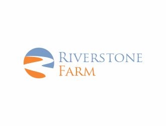 Riverstone Farm logo design by ManusiaBaja
